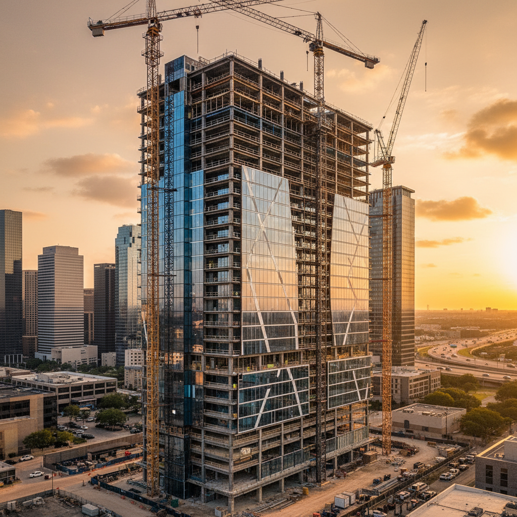 Corporate Office Building Construction Houston TX